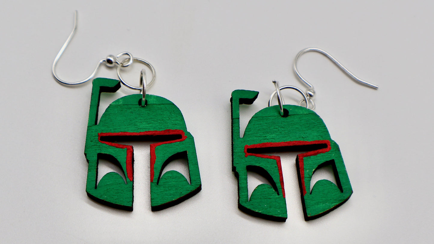 Star Wars Boba Fett Earrings
