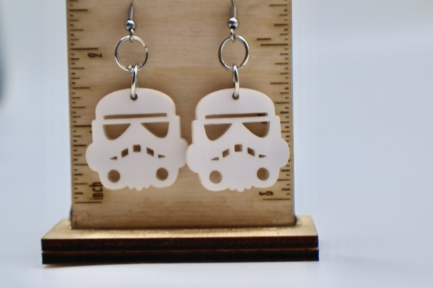 Star Wars Storm Trooper Earrings