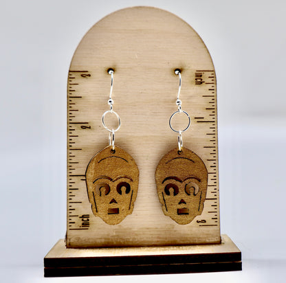 Star Wars C-3PO Earrings
