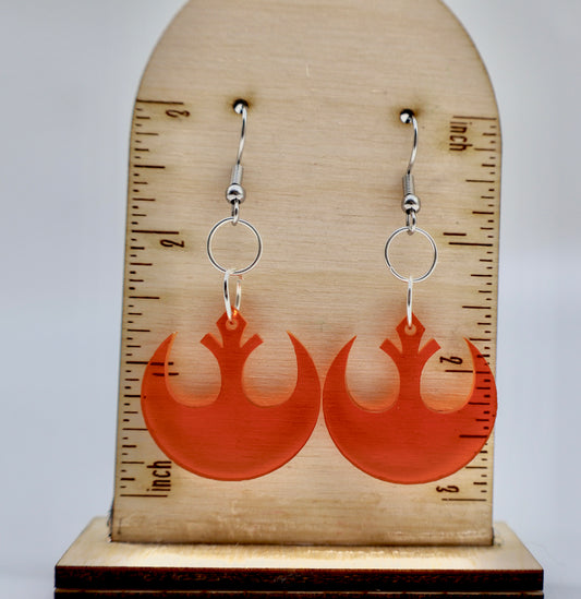 Star Wars Rebel Logo Earrings