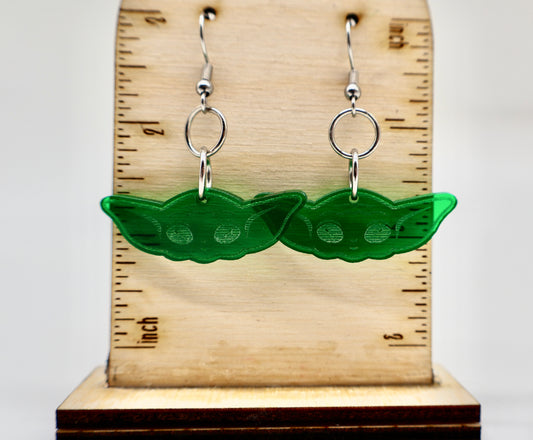 Star Wars Yoda Earrings