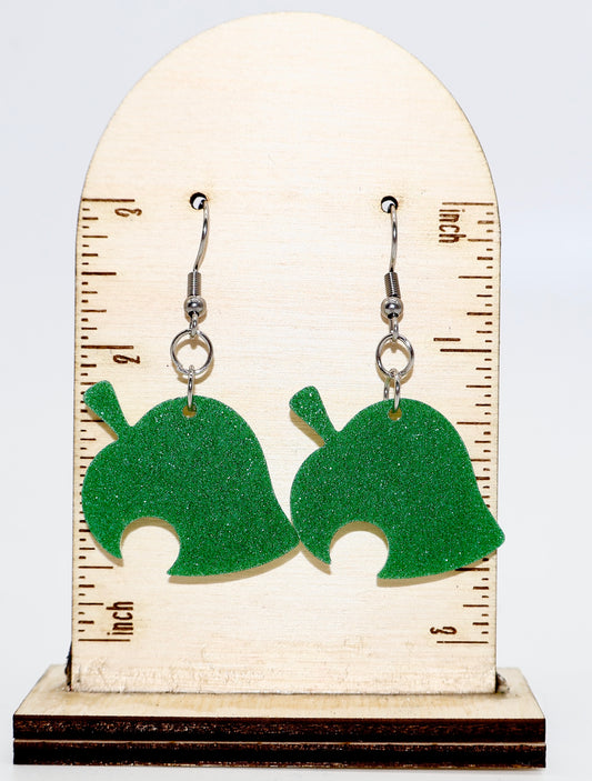Animal Crossing Leaf Earrings