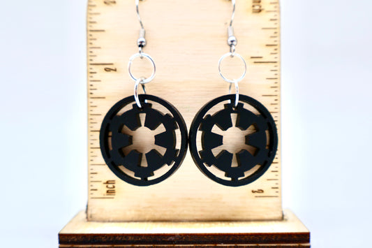 Star Wars Empire Logo Earrings