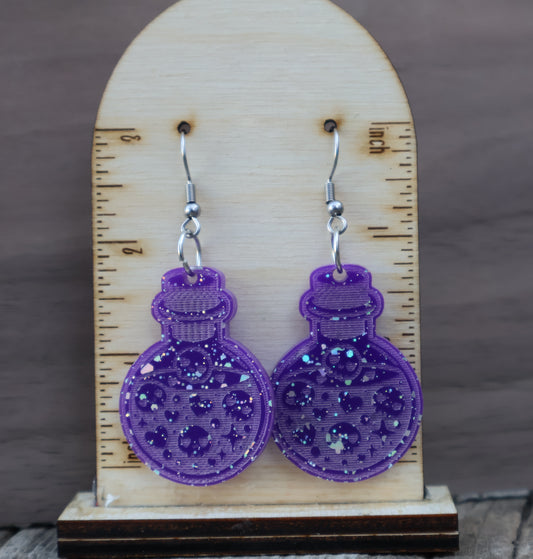 Jar of Skulls Earrings