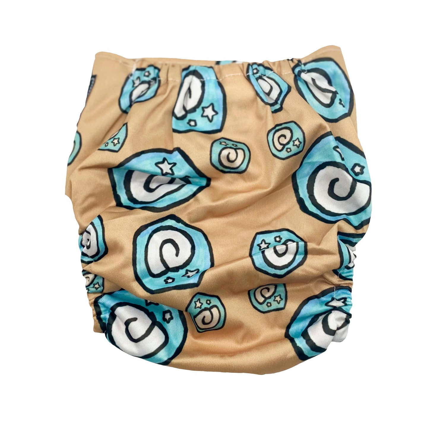 Blue Fossils Pocket Cloth Diaper